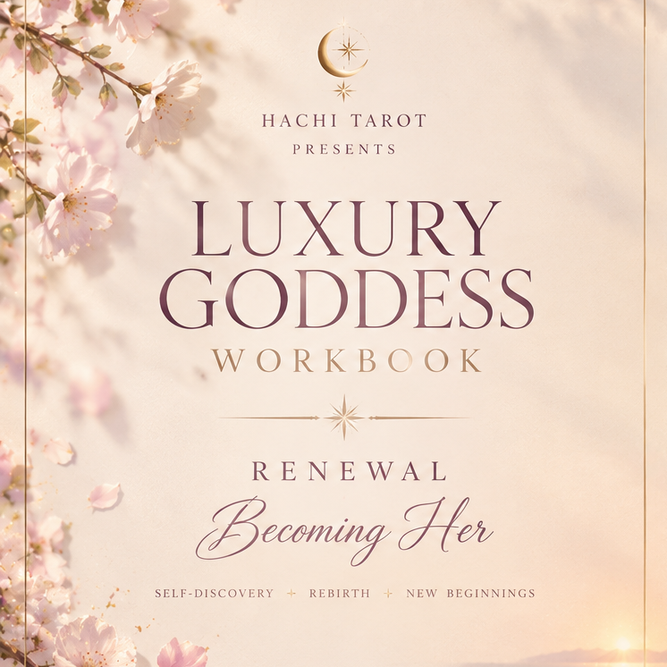 Luxury Goddess Workbook: Renewal | Becoming Her 🌸