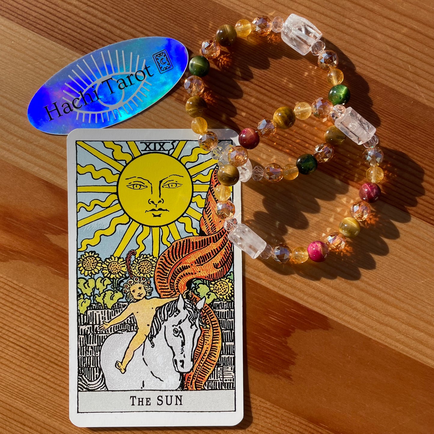 *NEW* The SUN bracelet - Tarot Collection