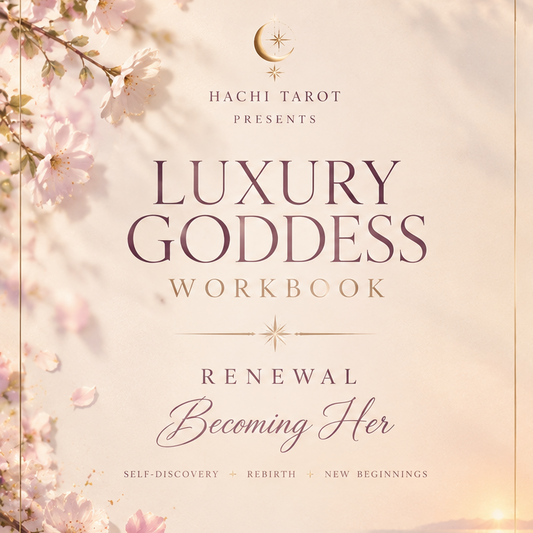 Luxury Goddess Workbook: Renewal | Becoming Her 🌸